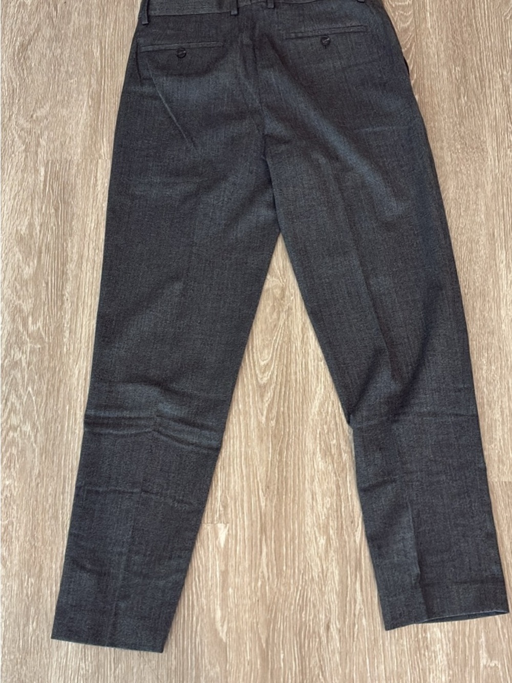 Mango Mens Charcoal Dress Pants - Classic fit (31-32)